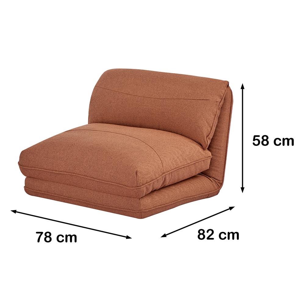 โซฟาเบด SNAZZ CHILLO สีส้ม