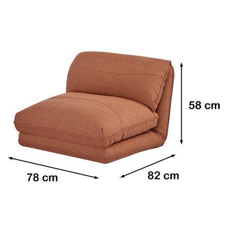 โซฟาเบด SNAZZ CHILLO สีส้ม_8