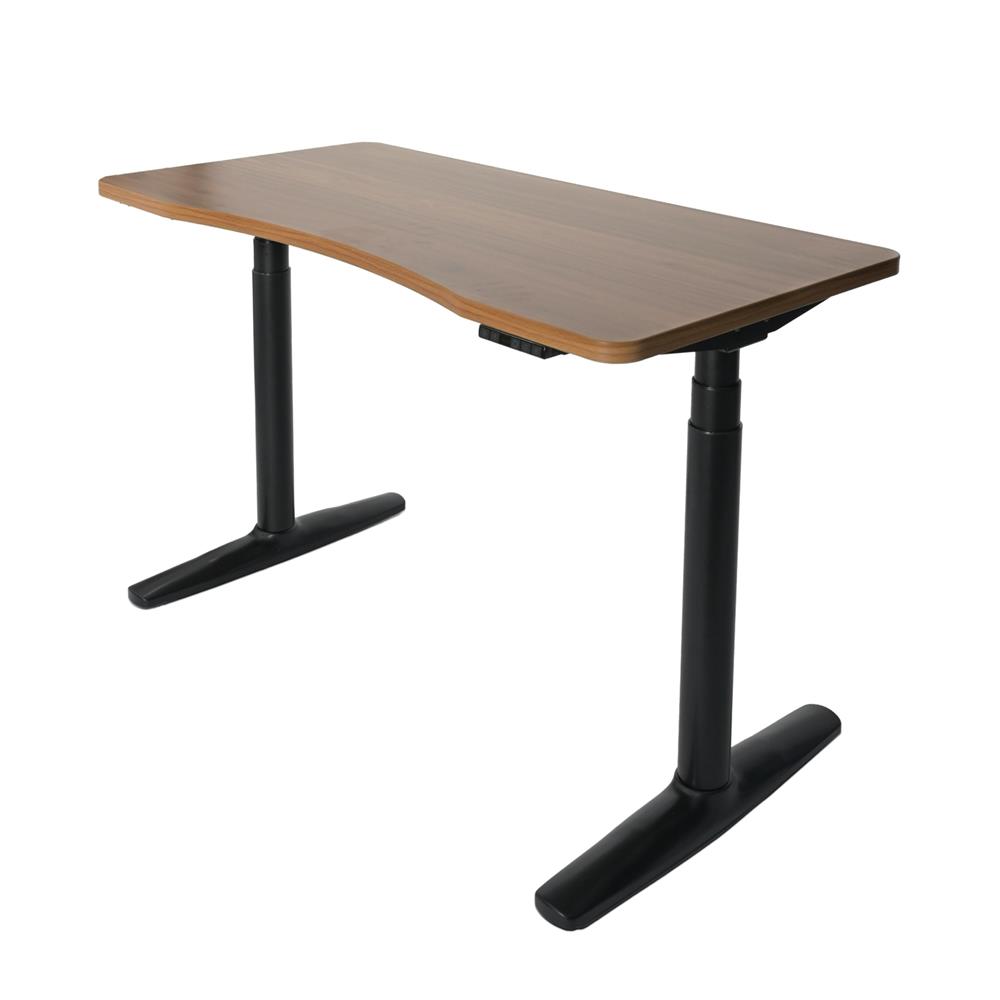 โต๊ะปรับระดับไฟฟ้า ERGOTREND ELEVIO 120 ซม. สีไลท์วอลนัท/ดำ