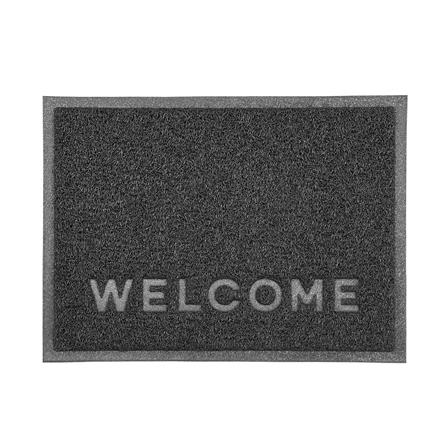 พรมเช็ดเท้าดักฝุ่น HOME LIVING STYLE W.NEO 50X70 ซม. สีดำ_0