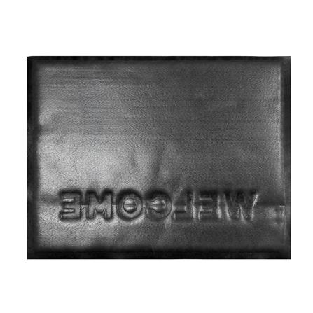 พรมเช็ดเท้าดักฝุ่น HOME LIVING STYLE W.NEO 60X80 ซม. สีดำ_1