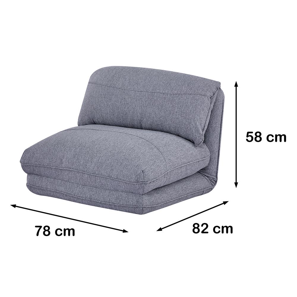 โซฟาเบด SNAZZ CHILLO สีเทา