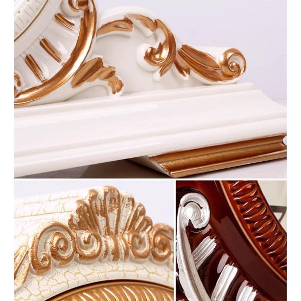 นาฬิกาตั้งโต๊ะ INTERY CT027C009_08 17.72X10.63 นิ้ว สีครีม