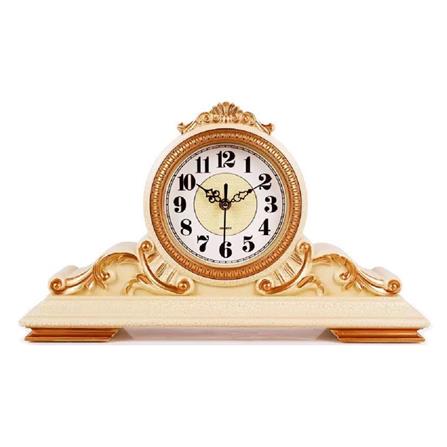 นาฬิกาตั้งโต๊ะ INTERY CT027C009_08 17.72X10.63 นิ้ว สีครีม_0