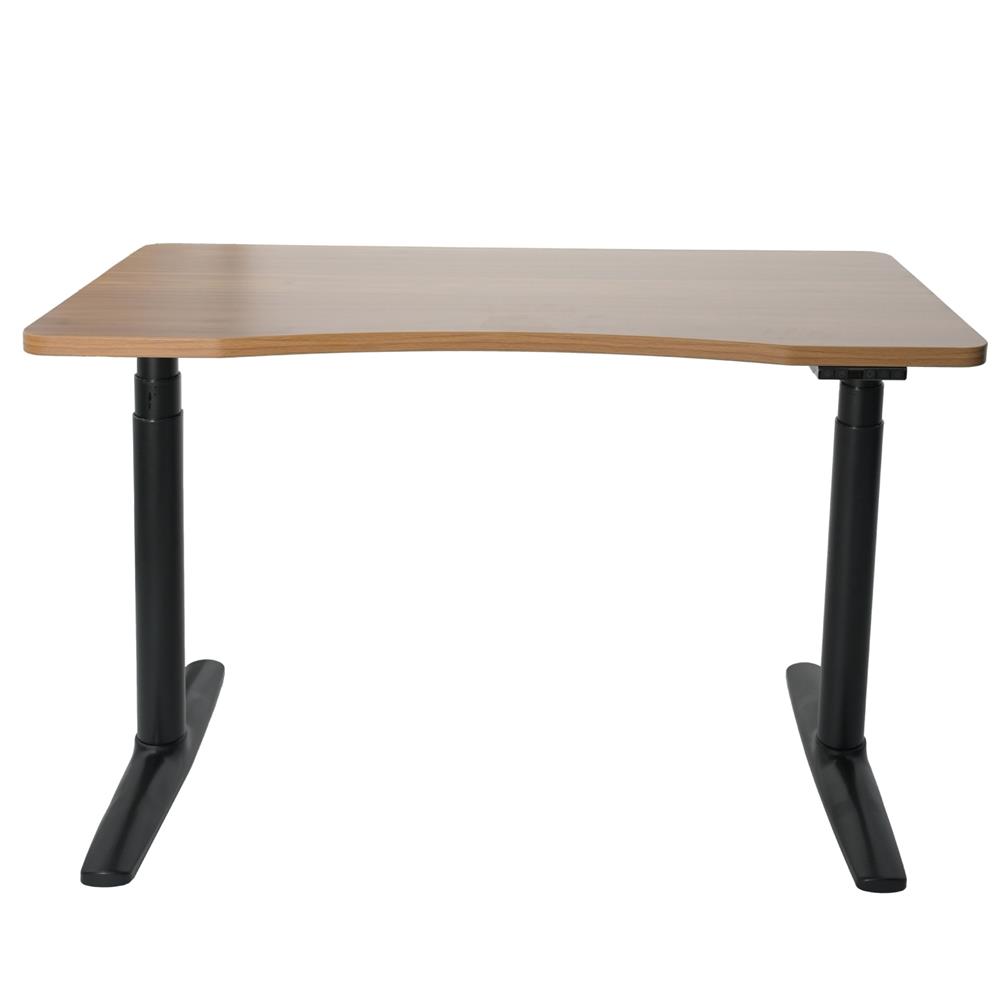 โต๊ะปรับระดับไฟฟ้า ERGOTREND ELEVIO 140 ซม. สีไลท์วอลนัท/ดำ