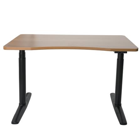 โต๊ะปรับระดับไฟฟ้า ERGOTREND ELEVIO 140 ซม. สีไลท์วอลนัท/ดำ_1