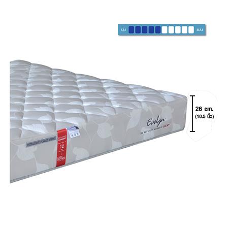 ที่นอน 3.5 ฟุต FTLUCKY MATTRESS EVELYN_6