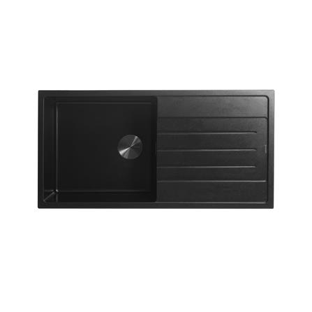 ซิงค์ฝัง 1 หลุม 1 ที่พัก DYNA HOME DH-10050-GNBK1B สีดำ_0