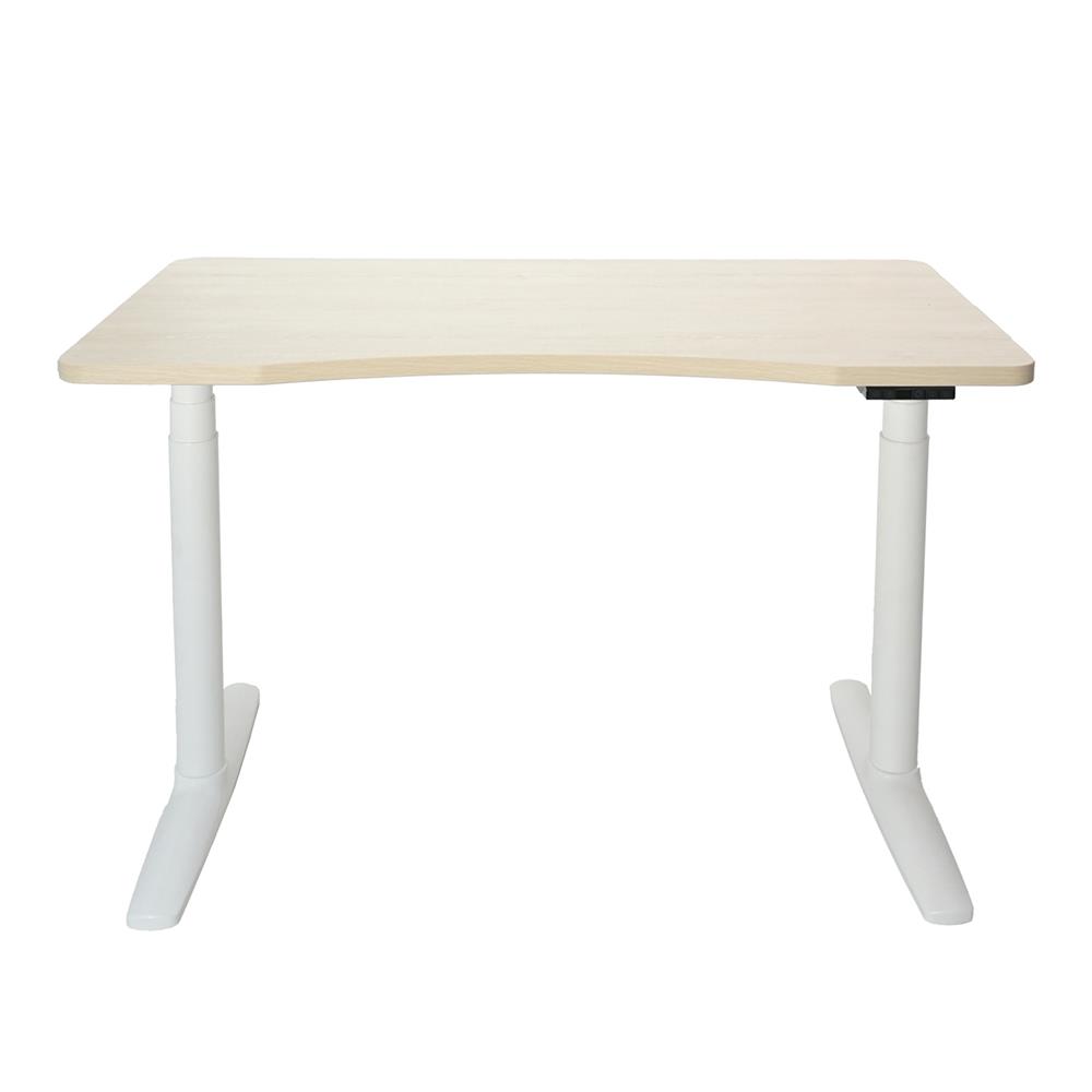 โต๊ะปรับระดับไฟฟ้า ERGOTREND ELEVIO 120 ซม. สีไวท์วอลนัท/ขาว