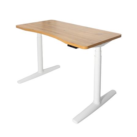 โต๊ะปรับระดับไฟฟ้า ERGOTREND ELEVIO 140 ซม. สีอาติซานโอ๊ค/ขาว_0