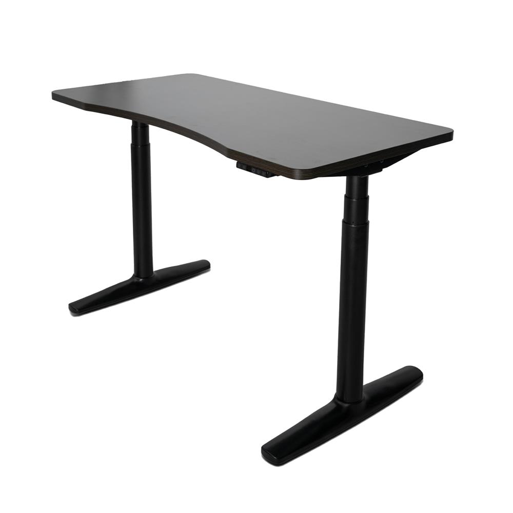 โต๊ะปรับระดับไฟฟ้า ERGOTREND ELEVIO 140 ซม. สีแบล็ควอลนัท/ดำ