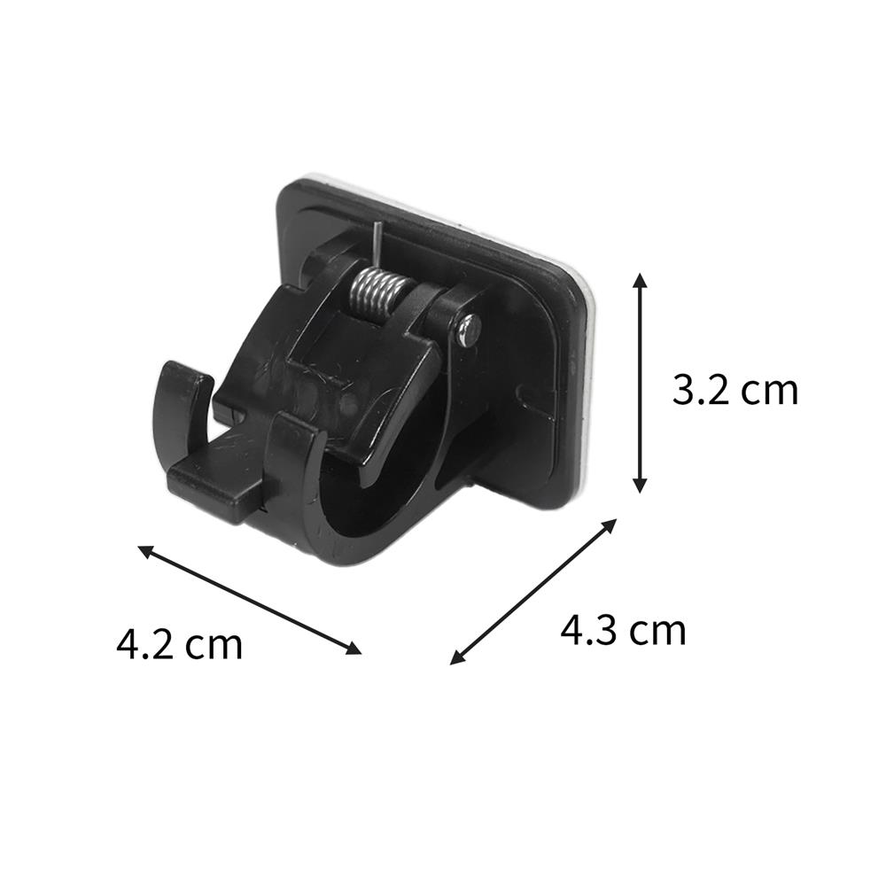 ขารับราง 1 ชั้น HOME LIVING STYLE RD 19 มม. สีดำ