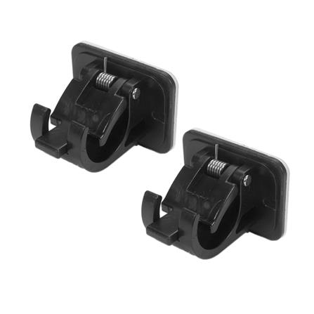 ขารับราง 1 ชั้น HOME LIVING STYLE RD 19 มม. สีดำ_0