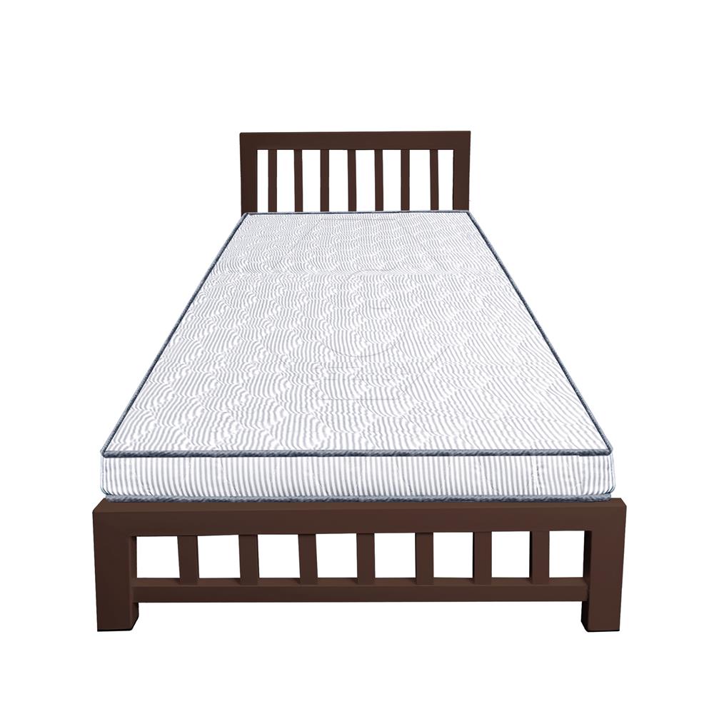 เตียงเหล็ก 3.5 ฟุต THAIBULL SSTSF242-105 สีน้ำตาล