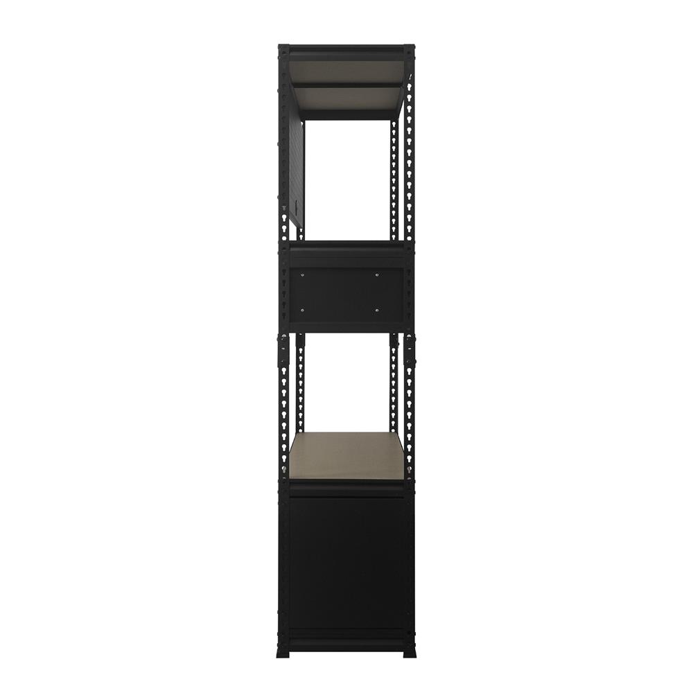 ชั้นวางของผสม 3 ชั้น FURDINI BAY 91 ซม. สีดำ