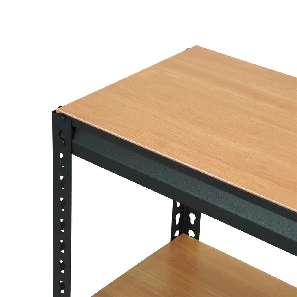 ชั้นวางของโล่ง 4 ชั้น FURDINI BROOKLYN 90 ซม. สีดำ