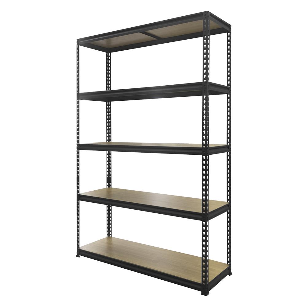 ชั้นวางของโล่ง 5 ชั้น FURDINI BROOKLYN 120 ซม. สีดำ