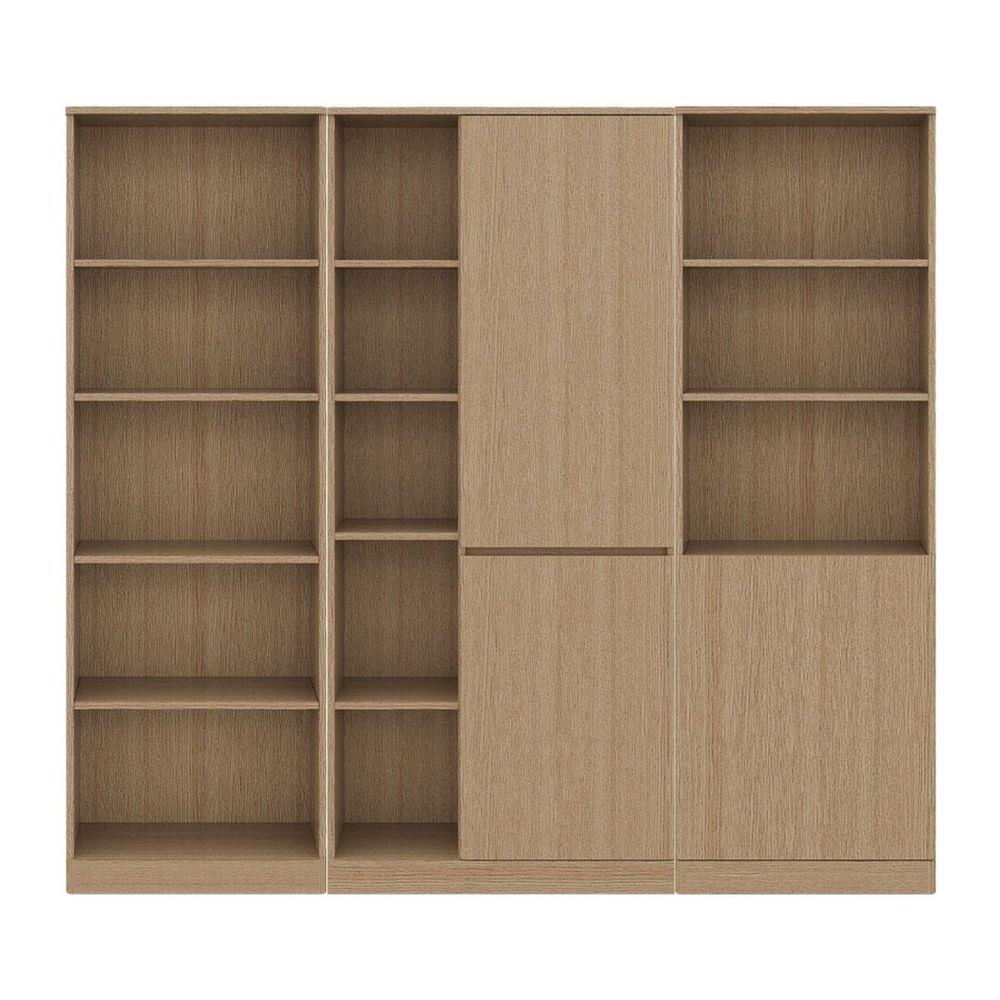 ตู้สูง KONCEPT TIMBUR 59062098 200 ซม. สีน้ำตาลโอ๊ค