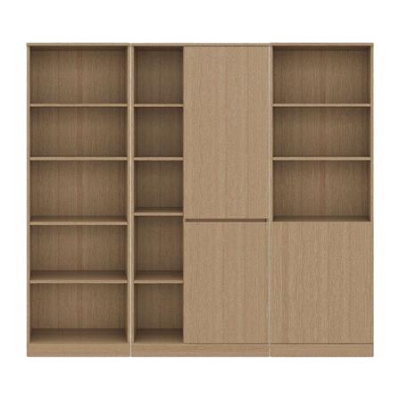 ตู้สูง KONCEPT TIMBUR 59062098 200 ซม. สีน้ำตาลโอ๊ค_0