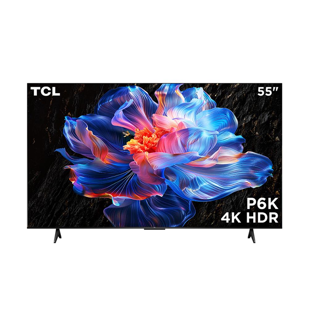 ทีวีแอลอีดี 55 นิ้ว TCL (4K, LED, GOOGLE TV) 55P6K