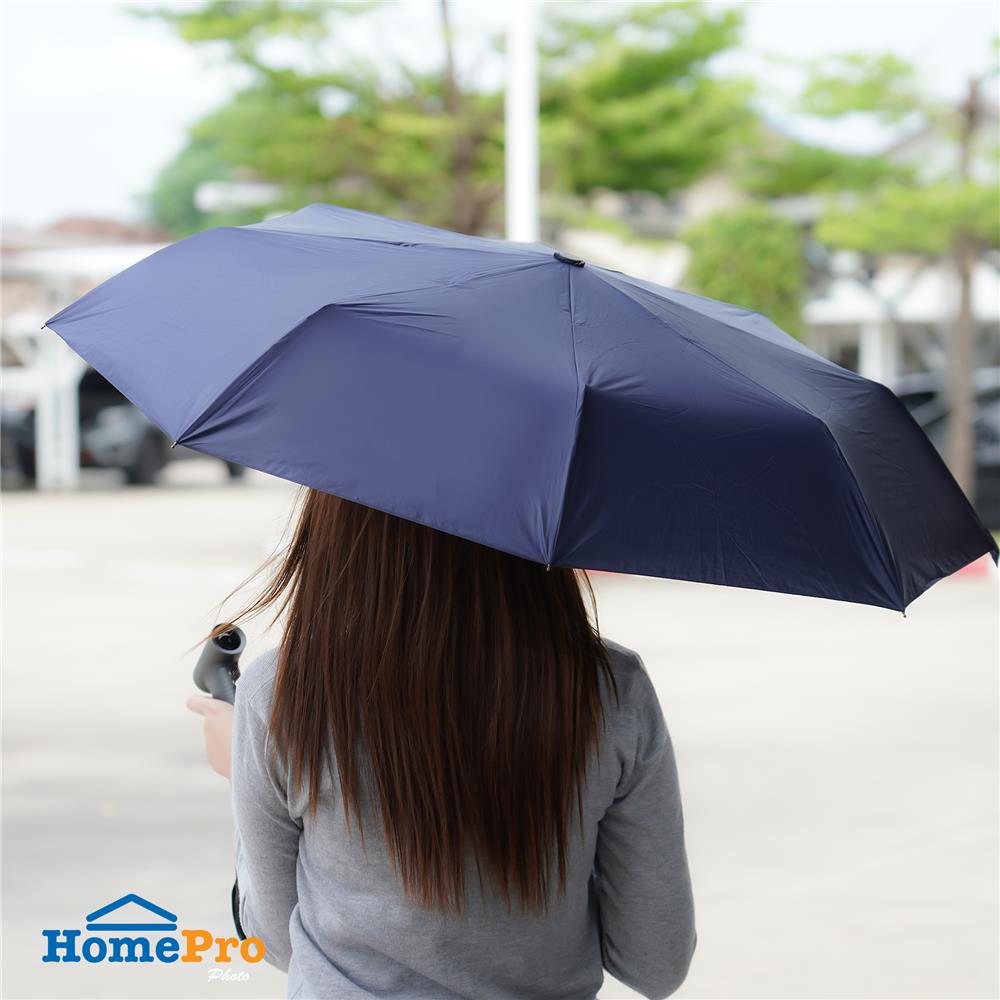 ร่มพับ 3 ตอน AVENTRA AUTO UV SUNNY 30 ซม. สีน้ำเงิน