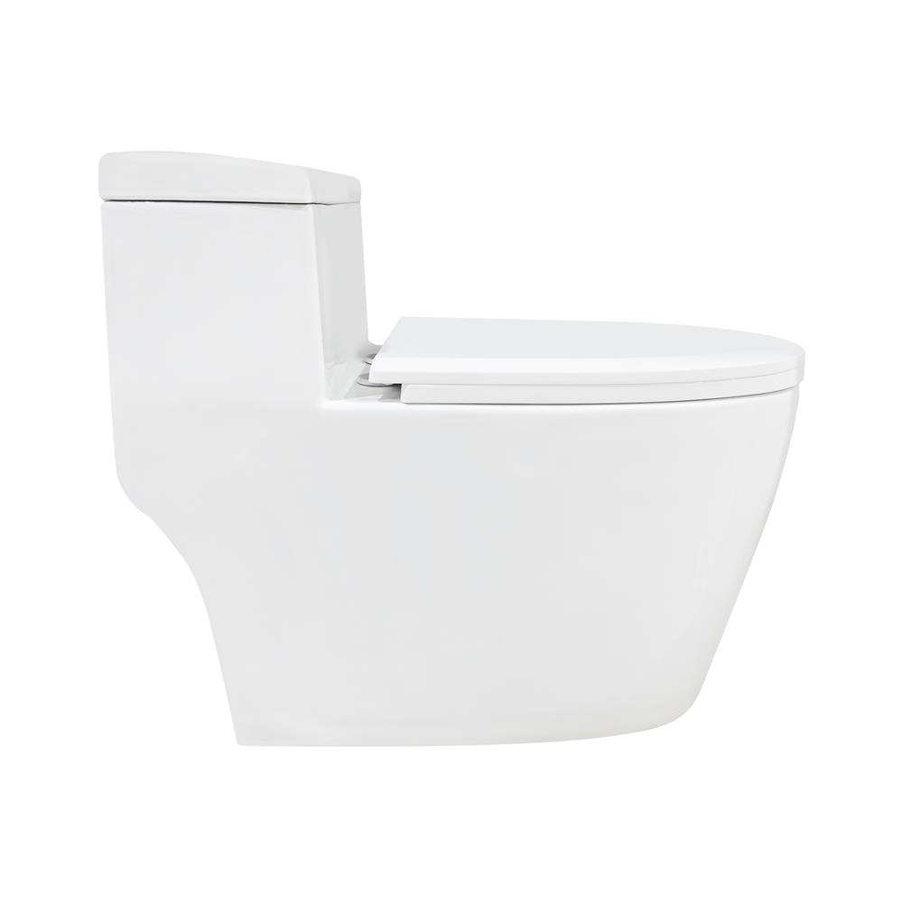 สุขภัณฑ์ 1 ชิ้น MOYA 347 3/4.5 ลิตร สีขาว