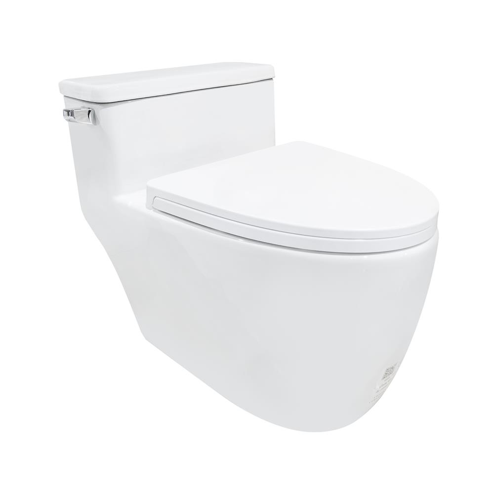 สุขภัณฑ์ 1 ชิ้่น MOYA PLUS 2158 6 ลิตร สีขาว