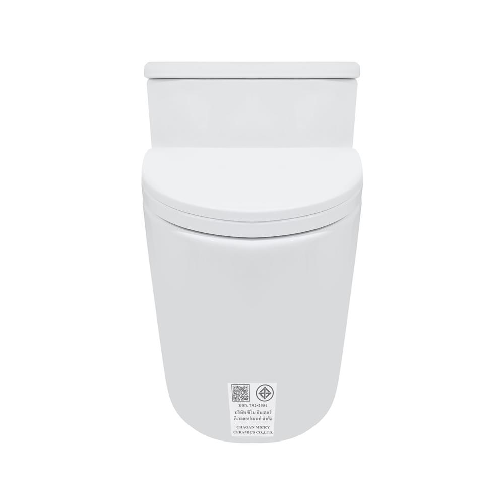 สุขภัณฑ์ 1 ชิ้่น MOYA PLUS 2158 6 ลิตร สีขาว