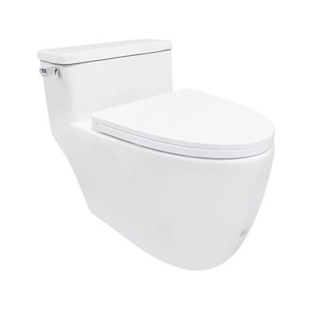 สุขภัณฑ์ 1 ชิ้่น MOYA PLUS 2158 6 ลิตร สีขาว_0