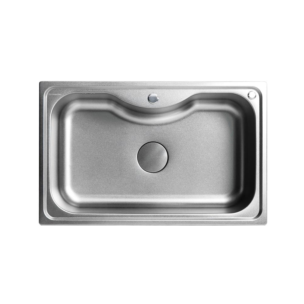 ซิงค์ฝัง 1 หลุม DYNA HOME DH-8050-STMS1B สเตนเลส