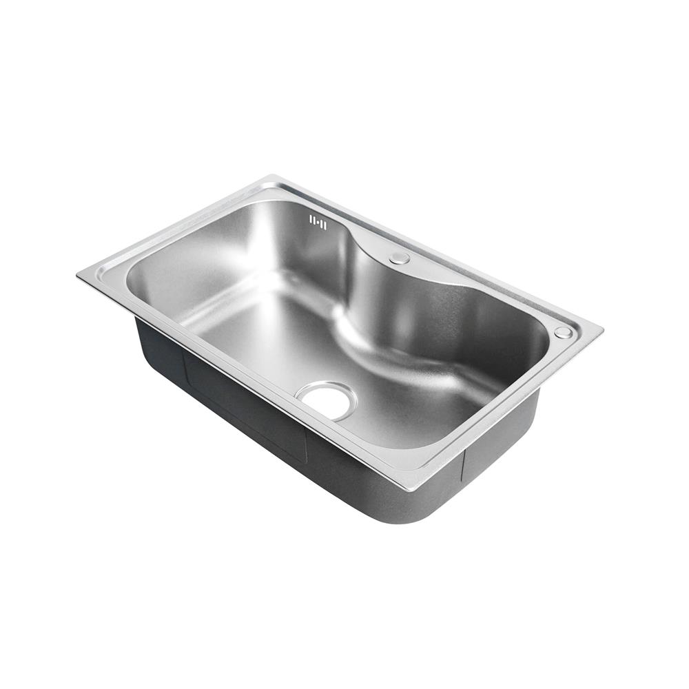 ซิงค์ฝัง 1 หลุม DYNA HOME DH-8050-STMS1B สเตนเลส