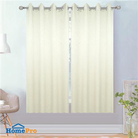 ผ้าม่าน EYELET HOME LIVING STYLE LILY UV 140X160 ซม. สีครีม_3