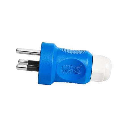 ปลั๊กตัวผู้ 3 ขา SUMO PT-0123TH สีน้ำเงิน_2