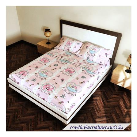 ชุดผ้าปูที่นอน 3.5 ฟุต (ชุด 6 ชิ้น) LEILALYNN ESTHER BUNNY สี PINK_1