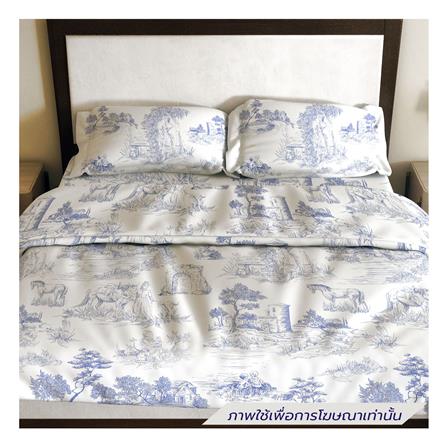 ชุดผ้าปูที่นอน 5 ฟุต (ชุด 6 ชิ้น) LEILALYNN PRINCESS GARDEN สี WHITE_0