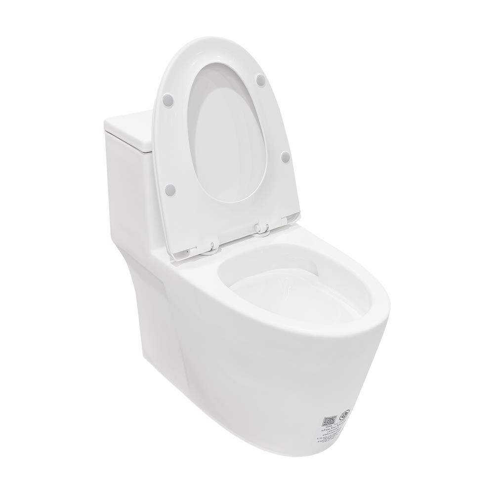 สุขภัณฑ์ 1 ชิ้น MOYA 348W MATT 3/4.5 ลิตร สีขาว