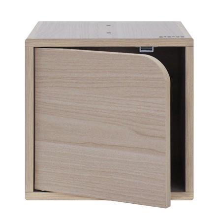 ตู้เก็บของบานเปิด OYAKOO CHARLIE’S CURVE 1 829050 30 ซม. ลายไม้_2