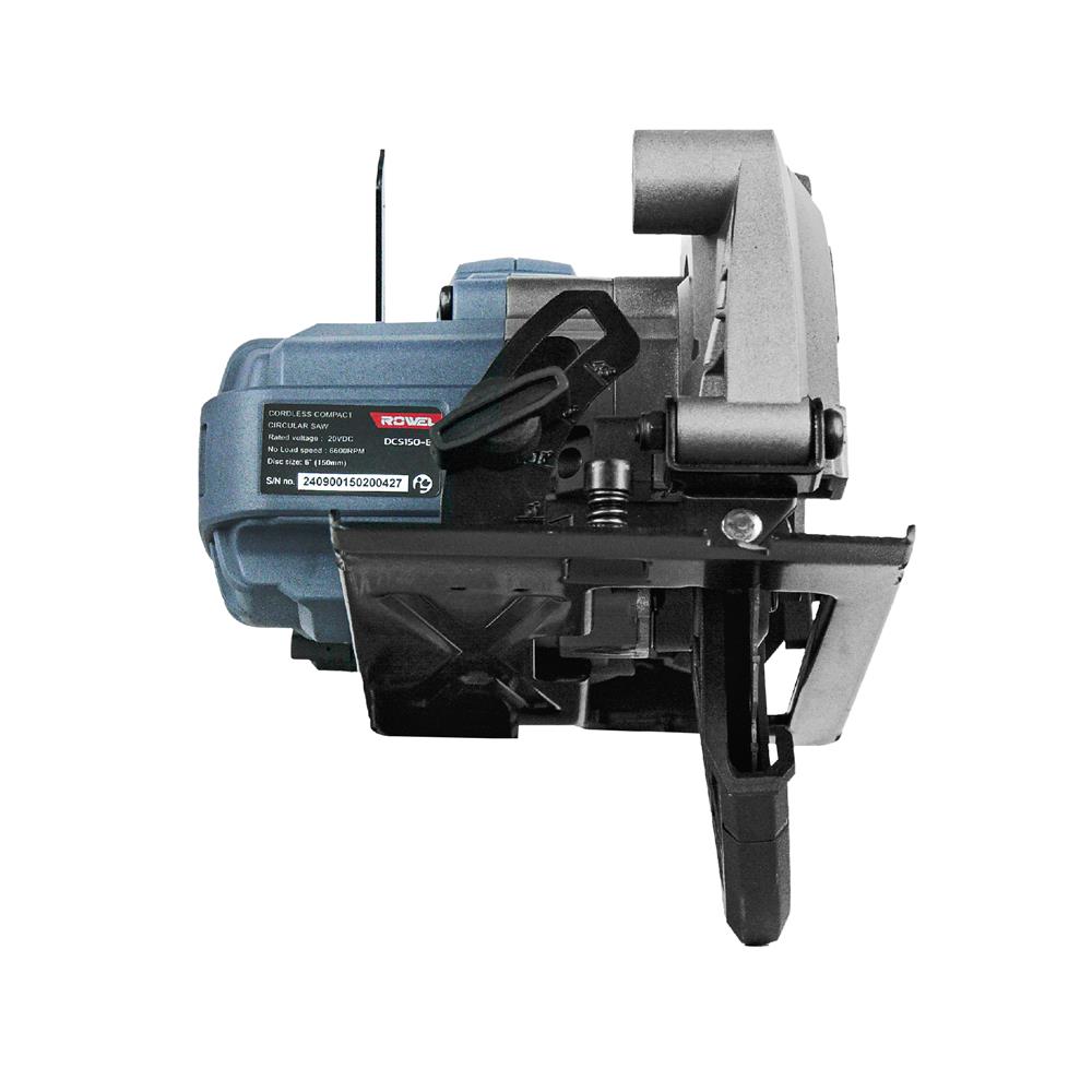 เลื่อยวงเดือนไร้สาย 6 นิ้ว (เฉพาะตัวเครื่อง) ROWEL DCS150-B 20 โวลต์