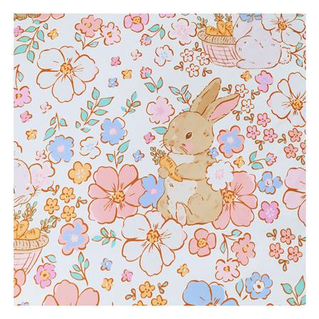 ชุดผ้าปูที่นอน 6 ฟุต (ชุด 6 ชิ้น) LEILALYNN RABBITS GARDEN สี PINK_3