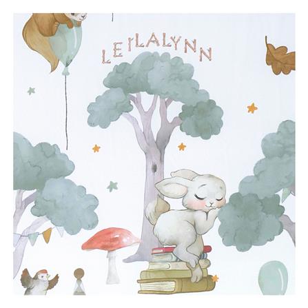 ชุดผ้าปูที่นอน 3.5 ฟุต (ชุด 6 ชิ้น) LEILALYNN SAFARI FESTIVAL สี WHITE_3