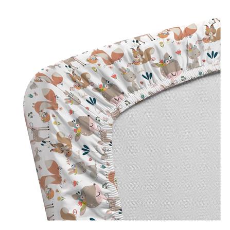 ชุดผ้าปูที่นอน 5 ฟุต (ชุด 6 ชิ้น) LEILALYNN DEER LOVE WHITE_2