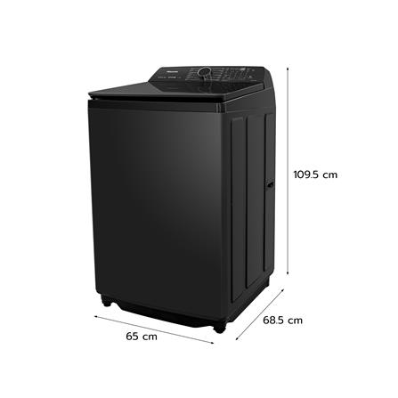 เครื่องซักผ้าฝาบน HISENSE WT200Q50 20 กก. อินเวอร์เตอร์ สีดำ_9