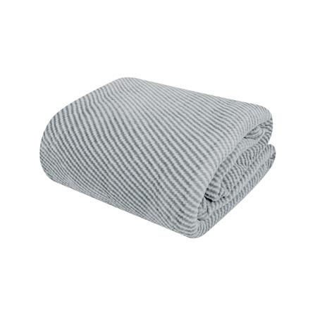ผ้าห่ม HOME LIVING STYLE STRIPE 60X80 นิ้ว สี GREY_0