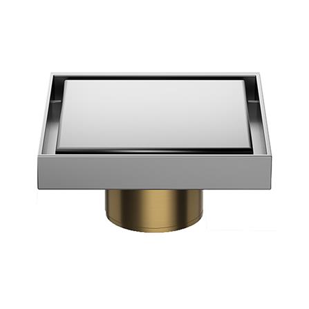 ตะแกรงกันกลิ่นเหลี่ยม CASSA CM0045 10 ซม. สีเงินเงา_0