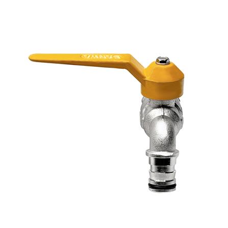 ก๊อกสนามแฟนซี SANWA 1/2 นิ้ว สีเหลือง_2