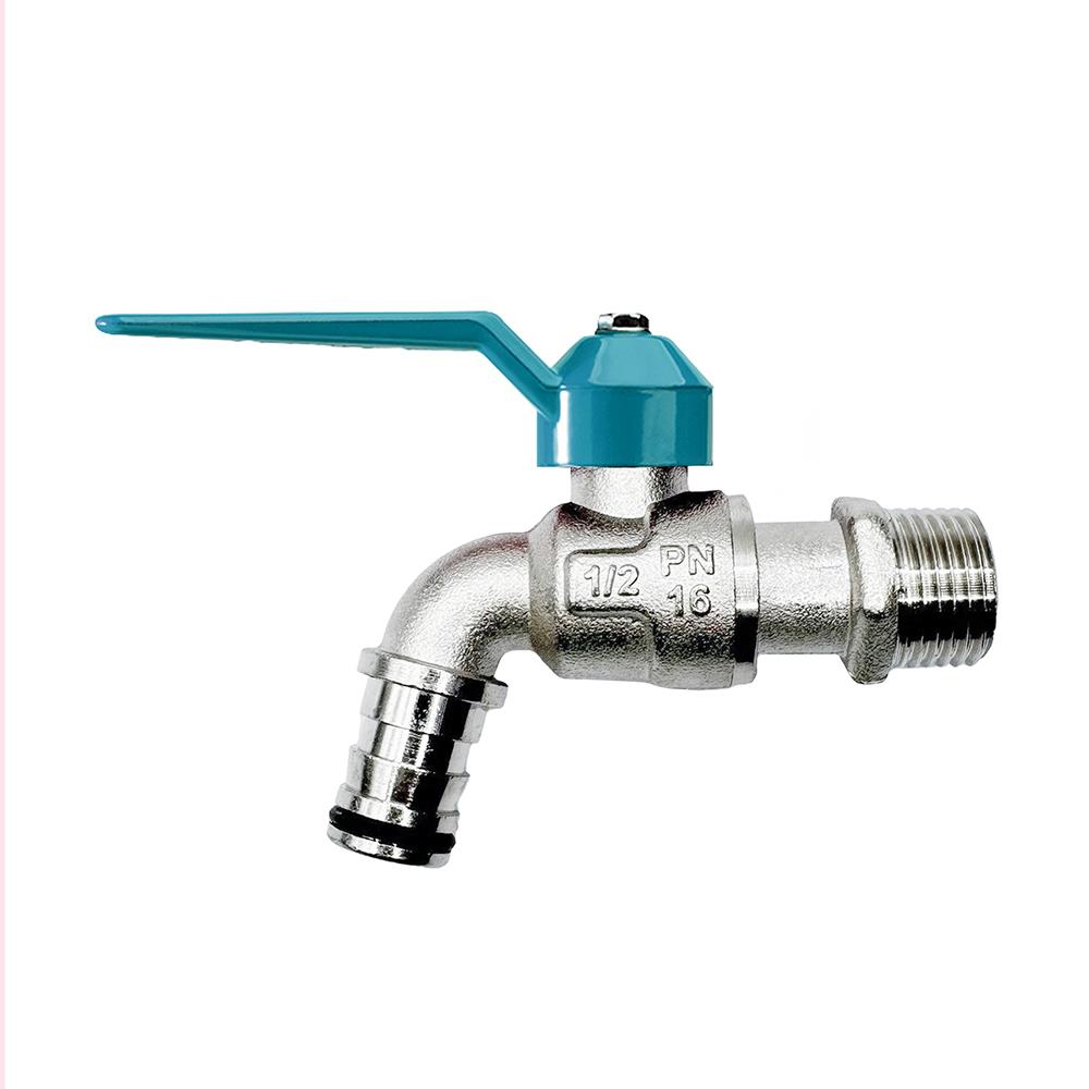 ก๊อกสนามแฟนซี SANWA 1/2 นิ้ว สีเขียว