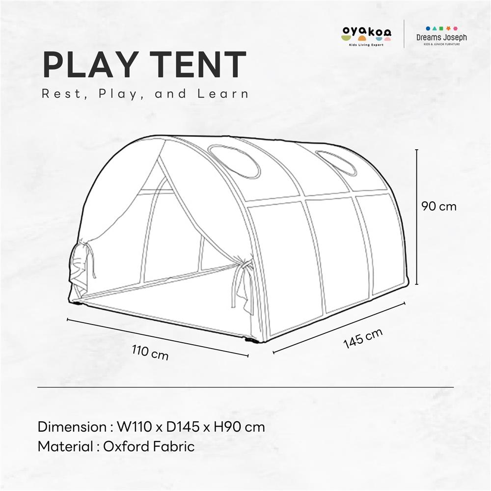 เต็นท์เด็ก OYAKOO TENT BED PART PINK 922018 สีชมพู