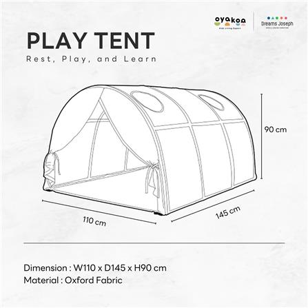 เต็นท์เด็ก OYAKOO TENT BED PART PINK 922018 สีชมพู_3