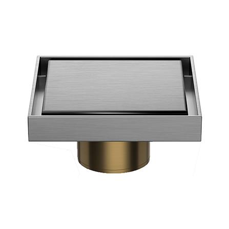 ตะแกรงกันกลิ่นเหลี่ยม CASSA CM0044 10 ซม. สีเงินด้าน_0