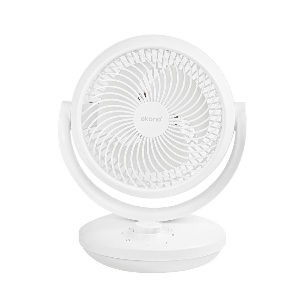 พัดลมพกพา 8 นิ้ว EKONO TT-TS16 สีขาว_0